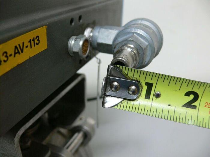 Used Marwin Valve UT-3.5SR-05 Pneumatic Actuator, 2.5" Valve