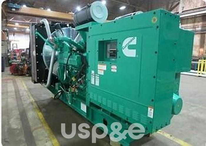 1 MW 2021 New Cummins QST30-G5 NR2 Diesel Generator Sets