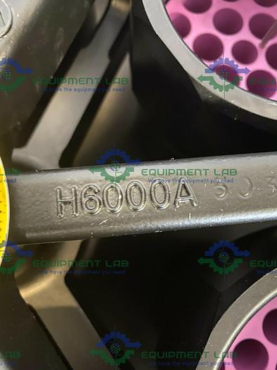 Used Sorvall  H6000A Swing Bucket Rotor 5000RPM w/ 6 1000mL Buckets and Locking Stud