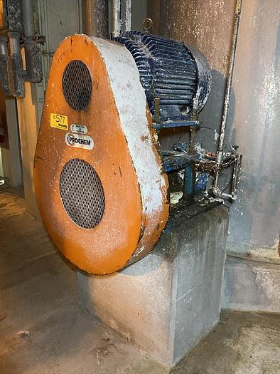 Used APACHE MDL. T-132 8'DIA.  X 14'HIGH T-316L SS TANK W/ AGITATOR 5264 GALLONS