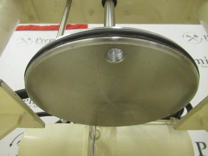 Used 2 GALLON ROSS DUAL PLANETARY DUAL DISPERSER MIXER – WITH DISCHARGE RAM (#9665)