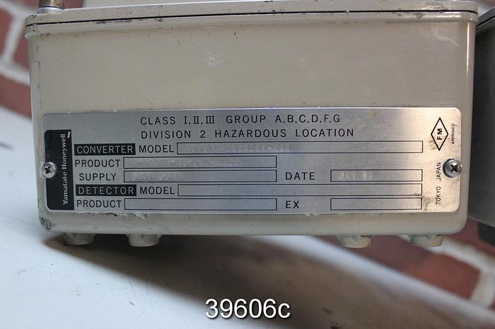 Used Yamatake-Honeywell KIX133-E12X2SY-XSX Magnet Flow Transmitter #39606