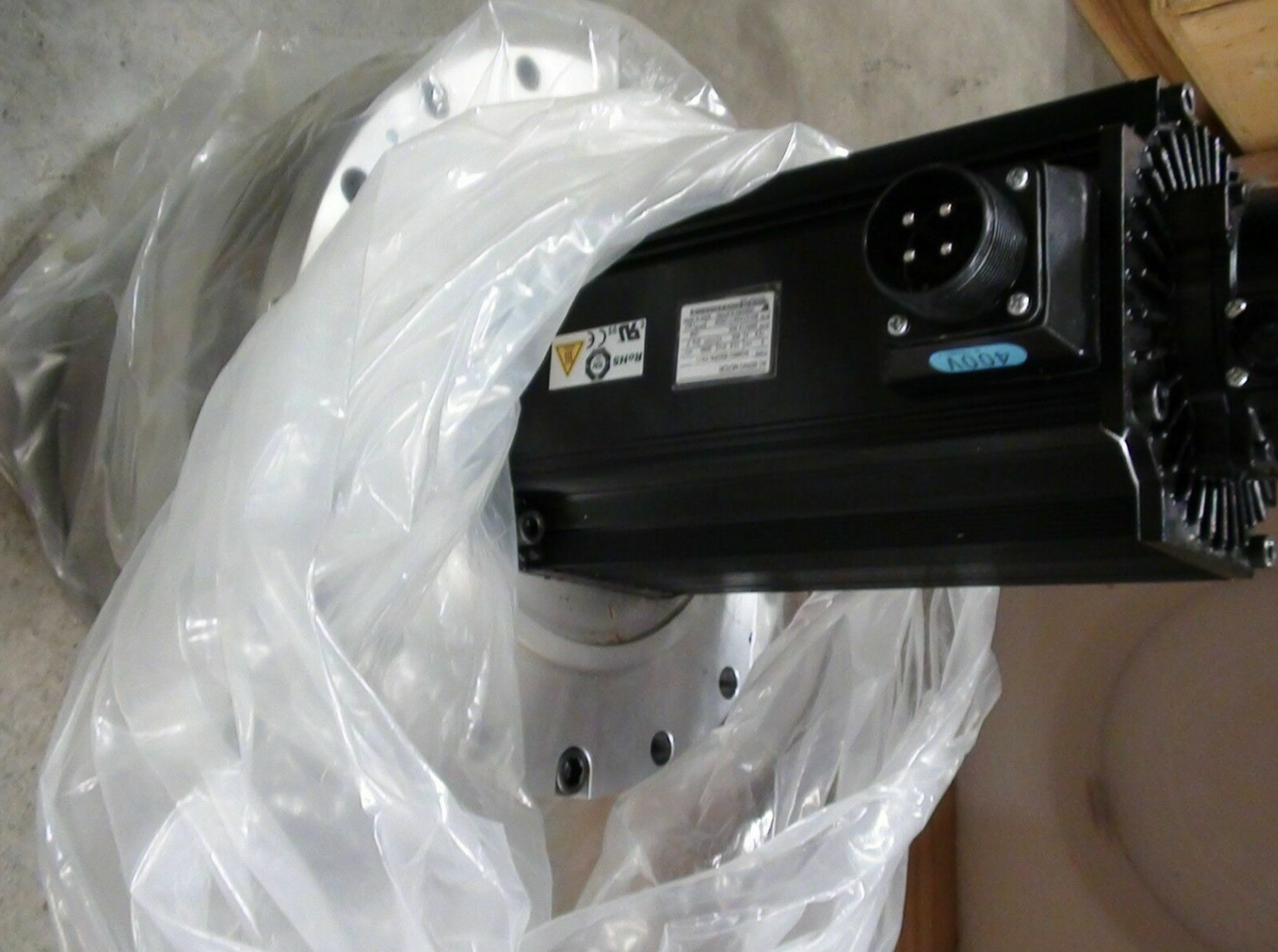 Used YASKAWA HARMONIC DRIVE AC SERVO MOTOR SGMSV-50DPA-YA11 5KW CNC 7333795160 SPA-90