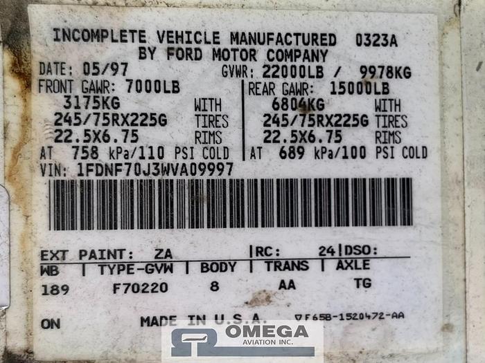 Used 1998 Hi-Way / Kidron C-63-16 / 4CB16XMOD