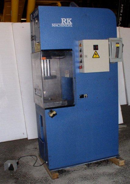 Used 20 Ton RK Model CFP20TKAW C-Frame Hydraulic Press; $19,500