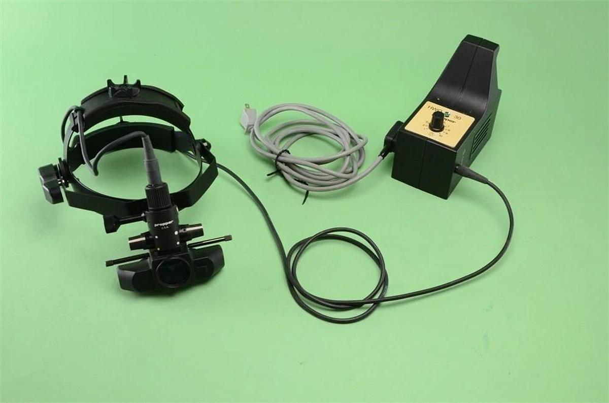 Used Propper HWO 30 Indirect Ophthalmoscope with Power Supply + Warranty