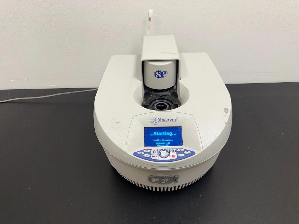 Used CEM Discover SP ( 909150 ) Powerful Microwave Synthesizer with Activent