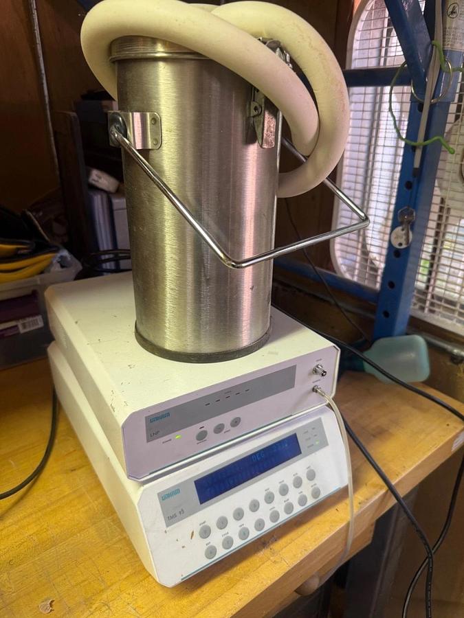 Used Linkam LNP Liquid Nitrogen Pump with TMS 93, Nitrogen Dewer Tank + Warranty