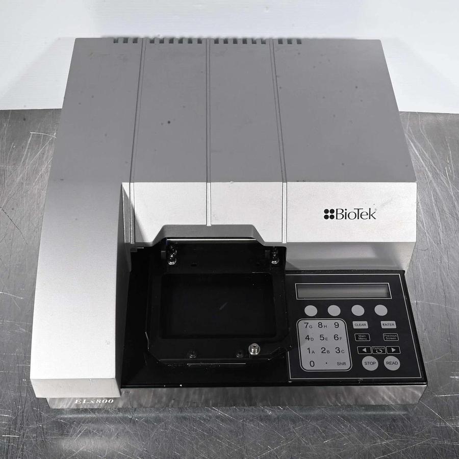 Used BioTek ELx800 Absorbance Microplate Reader + Warranty
