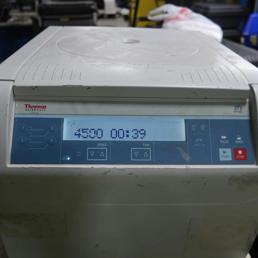 Used Thermo Scientific ST8 Benchtop Centrifuge w/ TX-150 Rotor, Buckets + Warranty