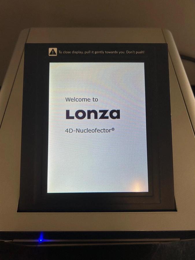 Used Lonza 4D Nucleofector Nucleofection Transfection System Core Unit & X Unit