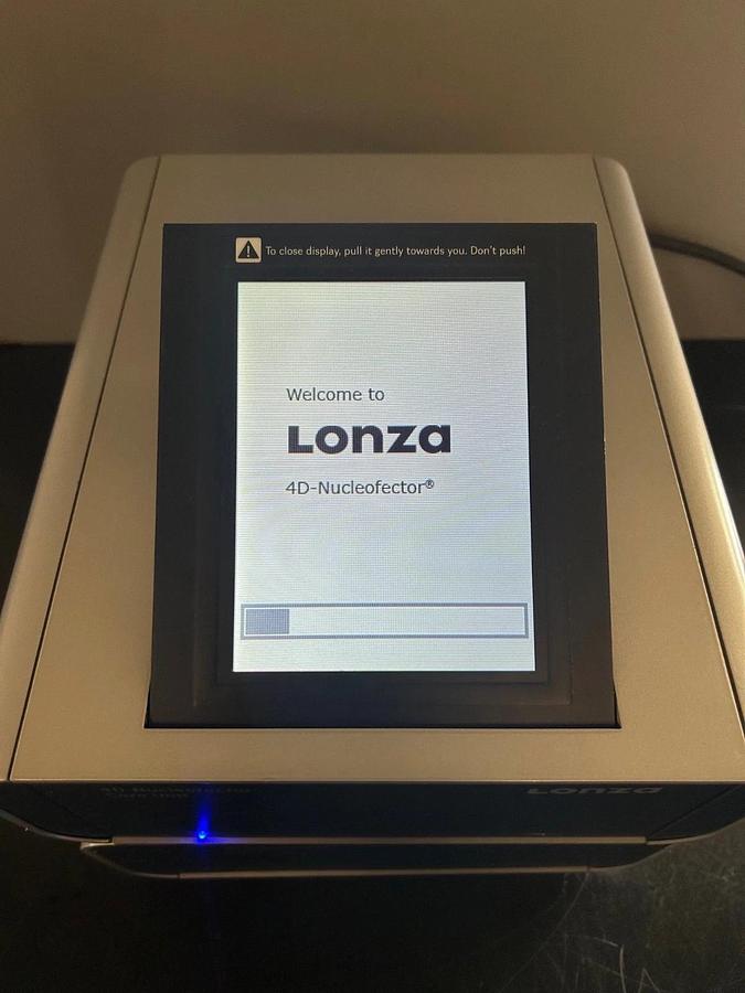 Used Lonza 4D Nucleofector Nucleofection Transfection System Core Unit & X Unit