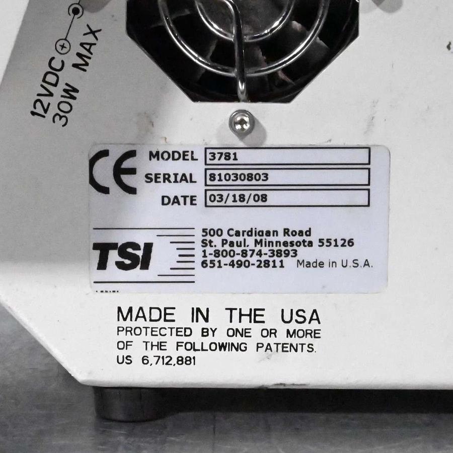 Used TSI Condensation Particle Counter 3781 + Warranty