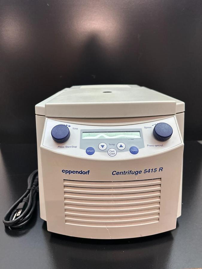 Used Eppendorf 5415R High Speed Refrigerated Centrifuge 