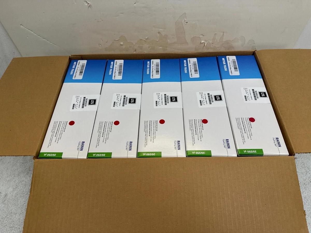 Used (4800) Rainin BioClean Ultra 200uL RT LTS Filter Pipette Tip Racks 30389239