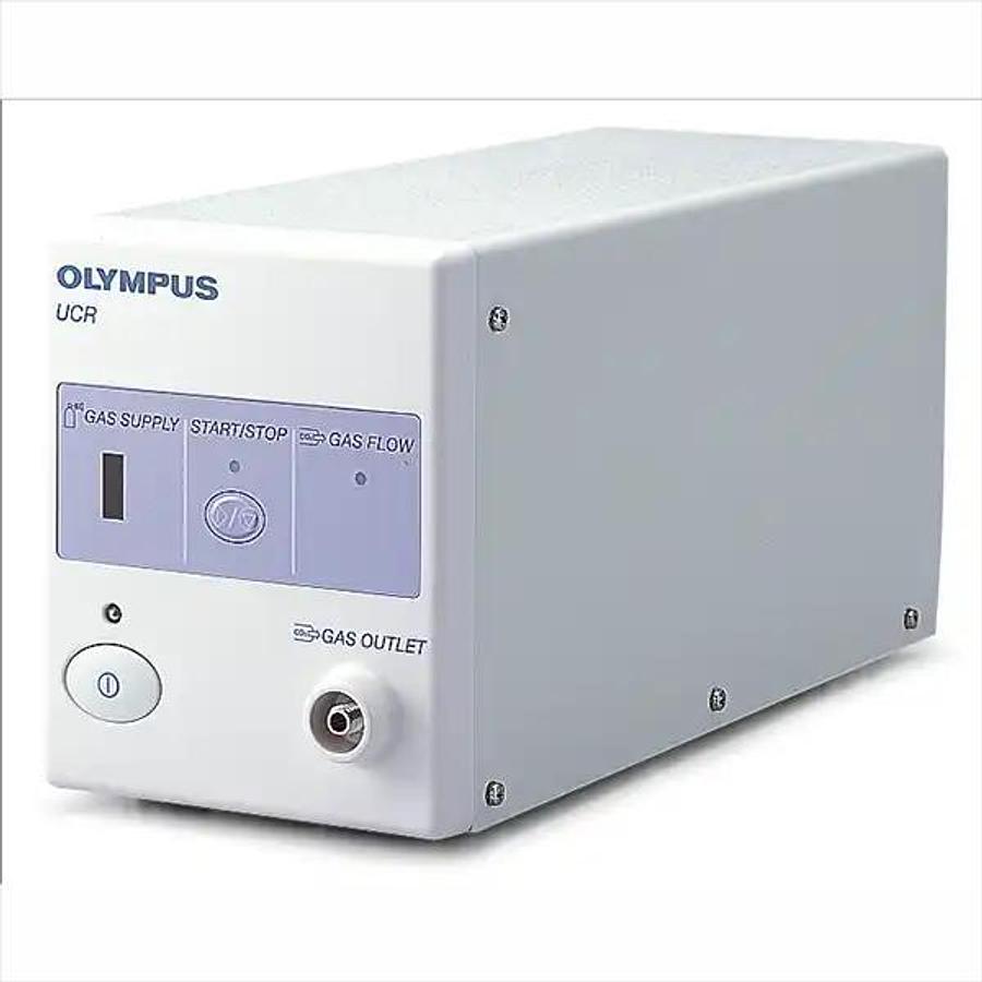 Used Olympus UCR Endoscopic Insufflator Patient Bowel Distension CO2 Regulation Unit