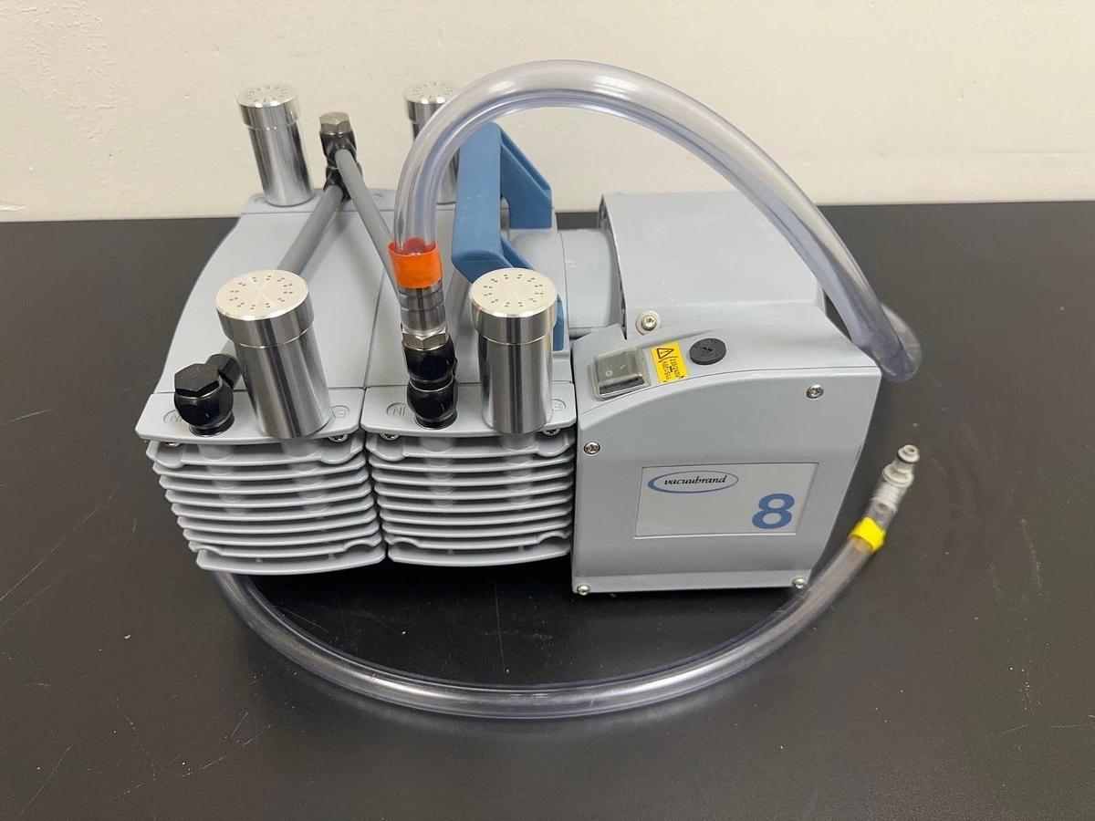 Used Vacuubrand ME 8 NT Diaphragm Vacuum Pump + Warranty