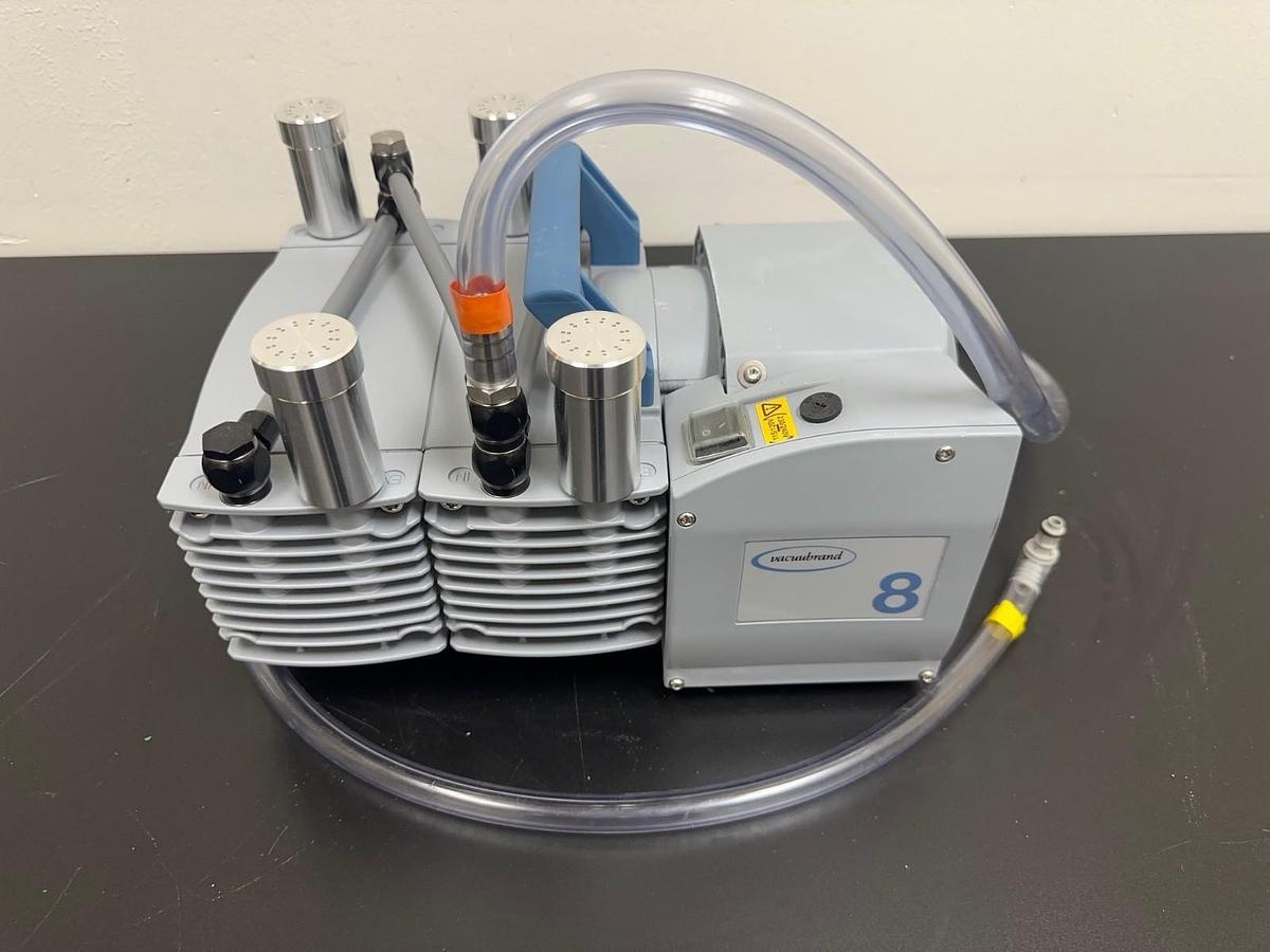 Used Vacuubrand ME 8 NT Diaphragm Vacuum Pump + Warranty