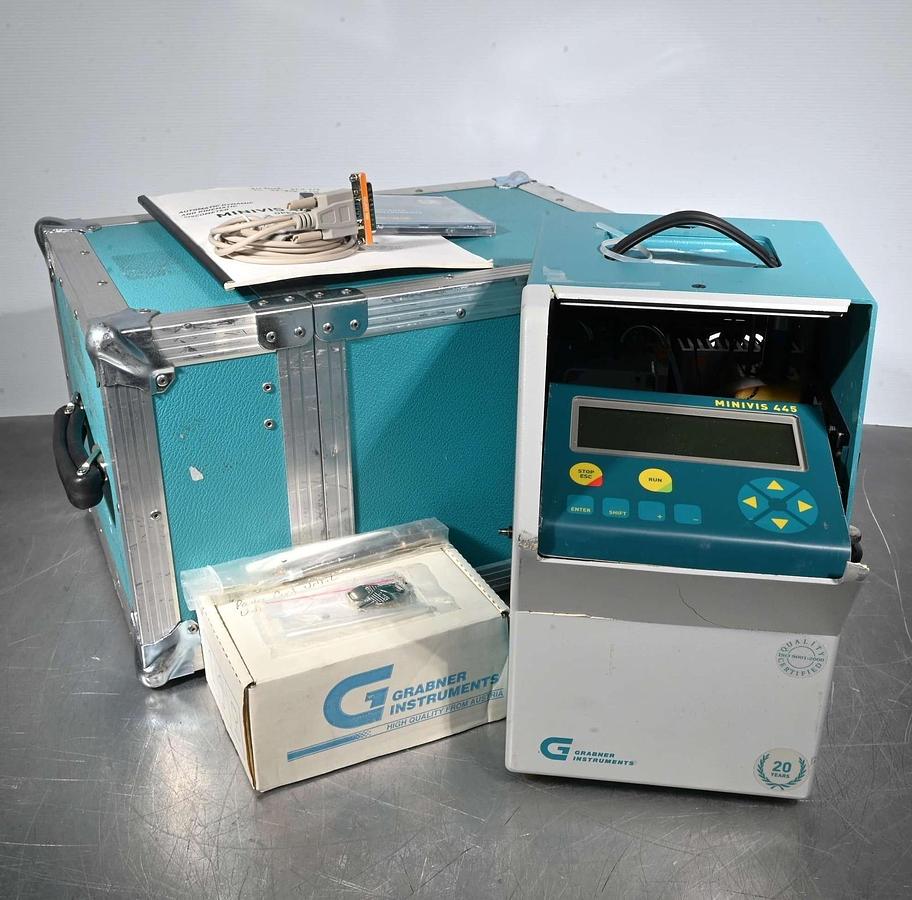 Used Grabner Instrument Minivis 445 Portable Automatic Falling Ball Viscometer - Read