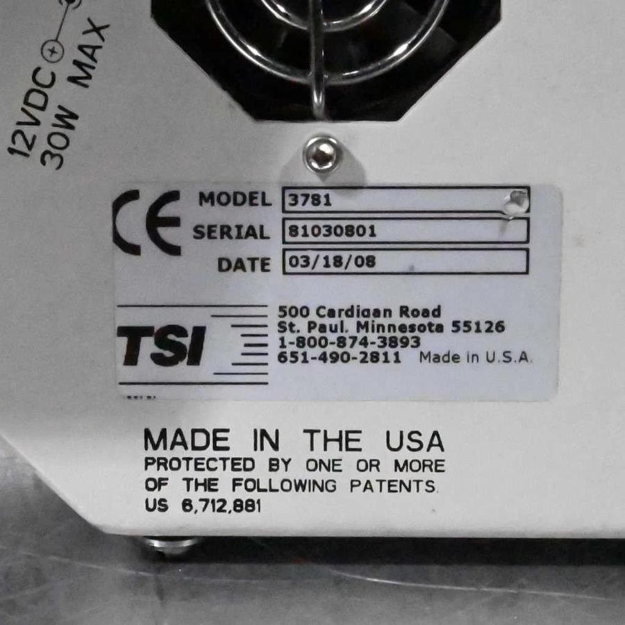 Used TSI Condensation Particle Counter 3781 + Warranty