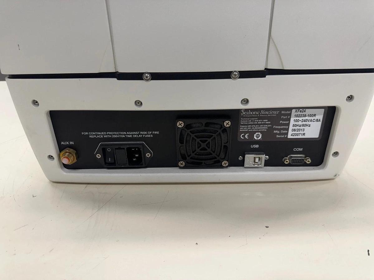 Used Agilent Seahorse Bioscience XFe24 Extracellular Flux Analyzer + Warranty
