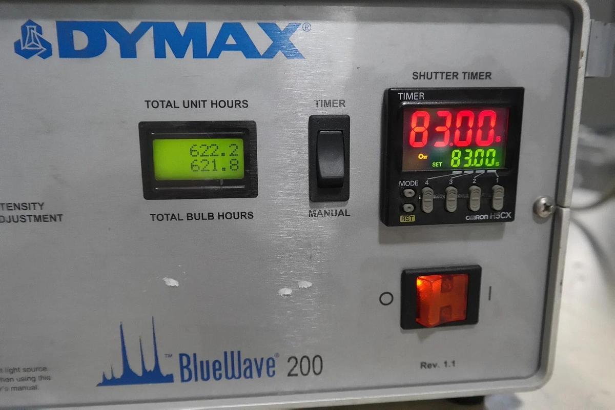 Used Dymax BlueWave 200 Rev 1.1 UV Light-Curing Spot Lamp System PN 38605