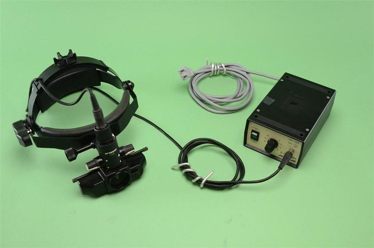 Used Propper HWO 20-2 Indirect Ophthalmoscope with Power Supply + Warranty