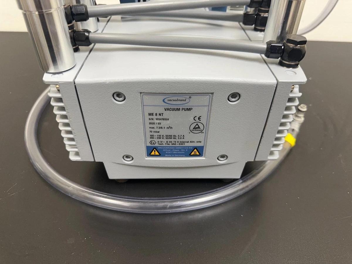 Used Vacuubrand ME 8 NT Diaphragm Vacuum Pump + Warranty