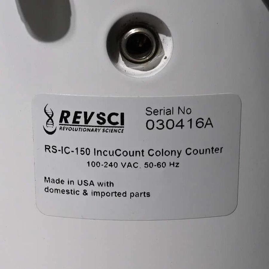 Used REVSCI RS-IC-150 IncuCount Colony Counter