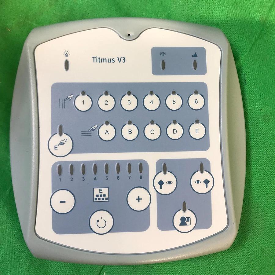 Used Honeywell Titmus V3 Vision Screener w/ Control Panel, Case