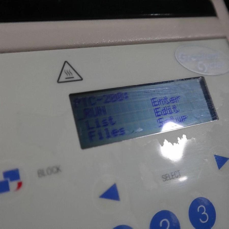 Used Bio-Rad PTC-200 DNA Engine Gradient Cycler 0-100 C w/Alpha Unit Block Assembly