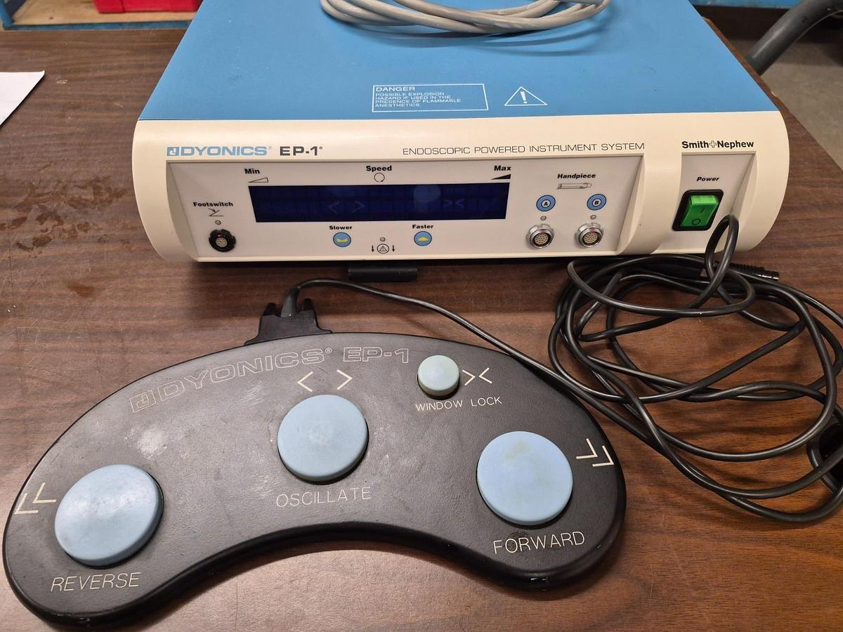 Used Smith & Nephew Dyonics EP-1 System with Footswitch