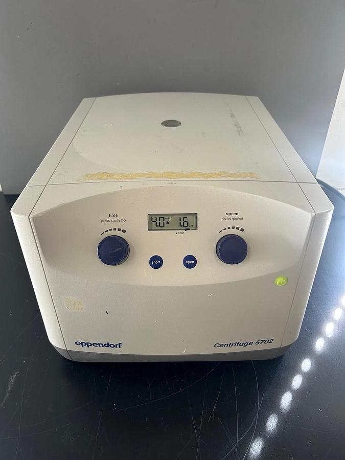 Used Eppendorf 5702 Centrifuge with A-4-38 Rotor + Warranty