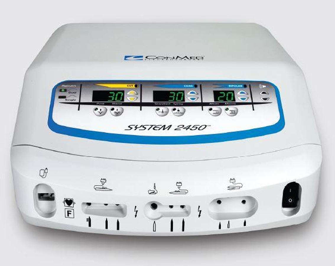 Used ConMed System 2450 Electrosurgical Generator ESU