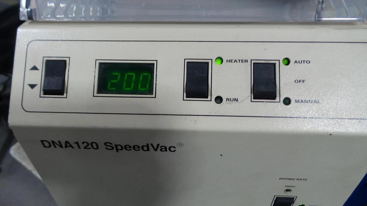 Used Thermo Savant DNA120 SpeedVac Concentrator + Warranty