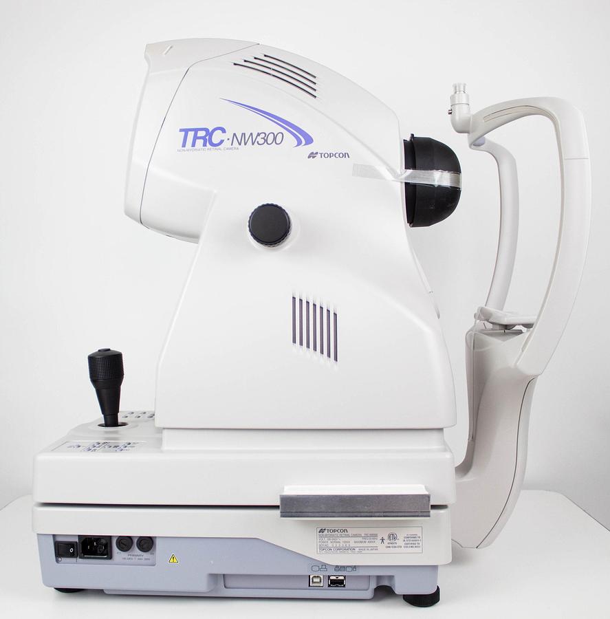 Used Topcon TRC-NW300 Non-Mydriatic Retinal Fundus Camera