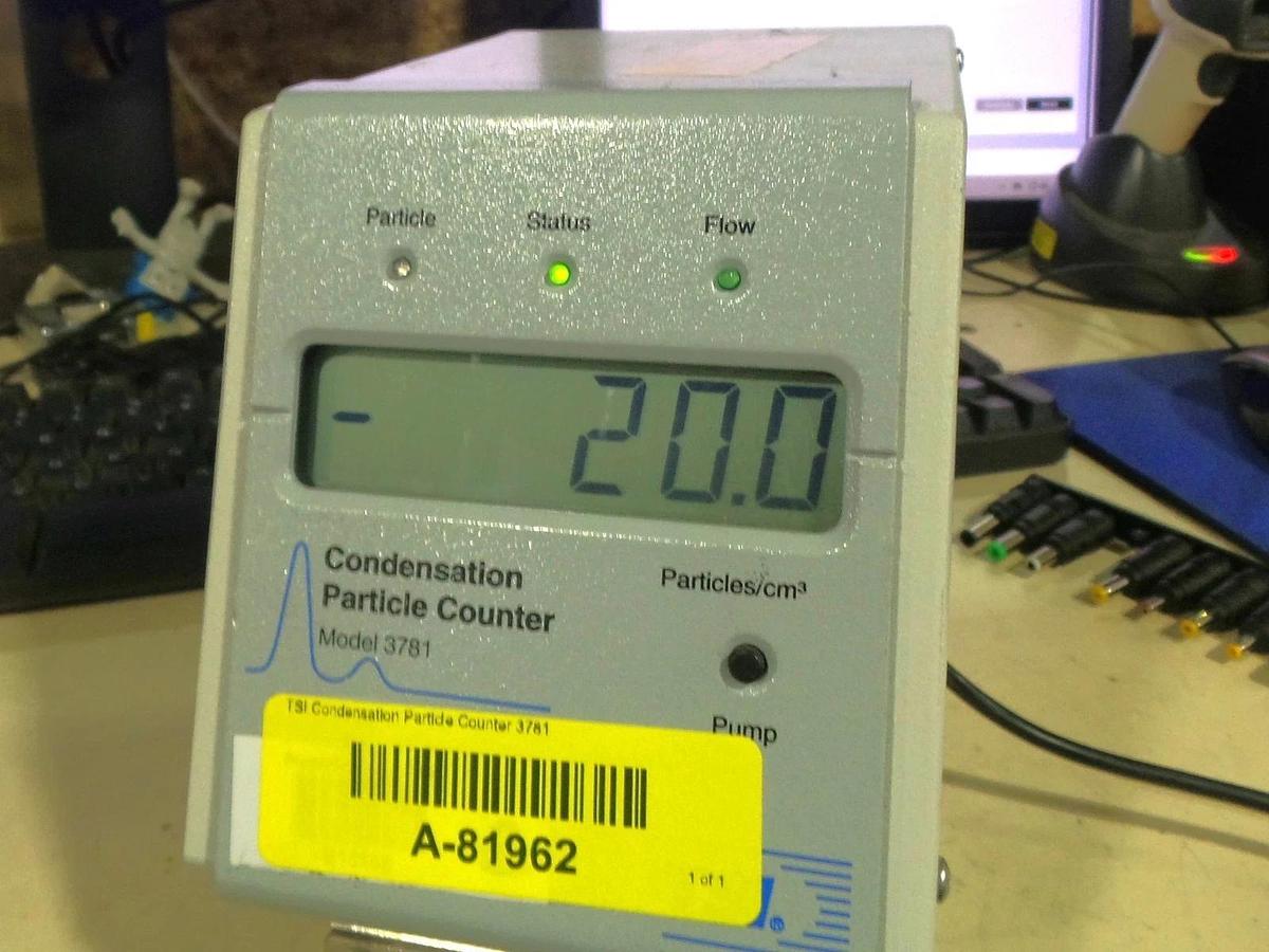 Used TSI Condensation Particle Counter 3781 + Warranty