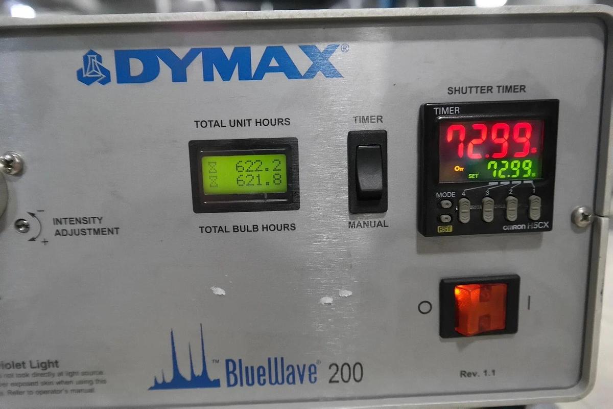 Used Dymax BlueWave 200 Rev 1.1 UV Light-Curing Spot Lamp System PN 38605