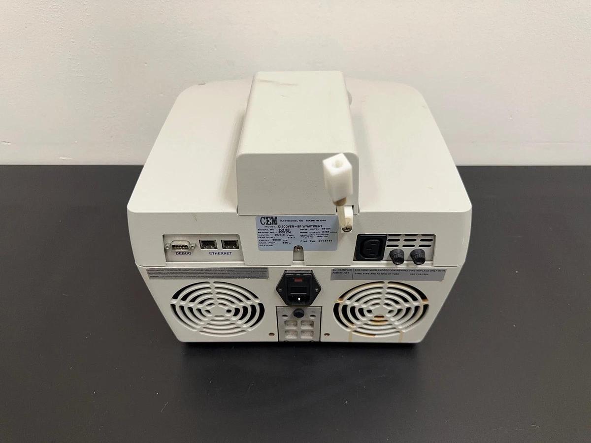 Used CEM Discover SP ( 909150 ) Powerful Microwave Synthesizer with Activent