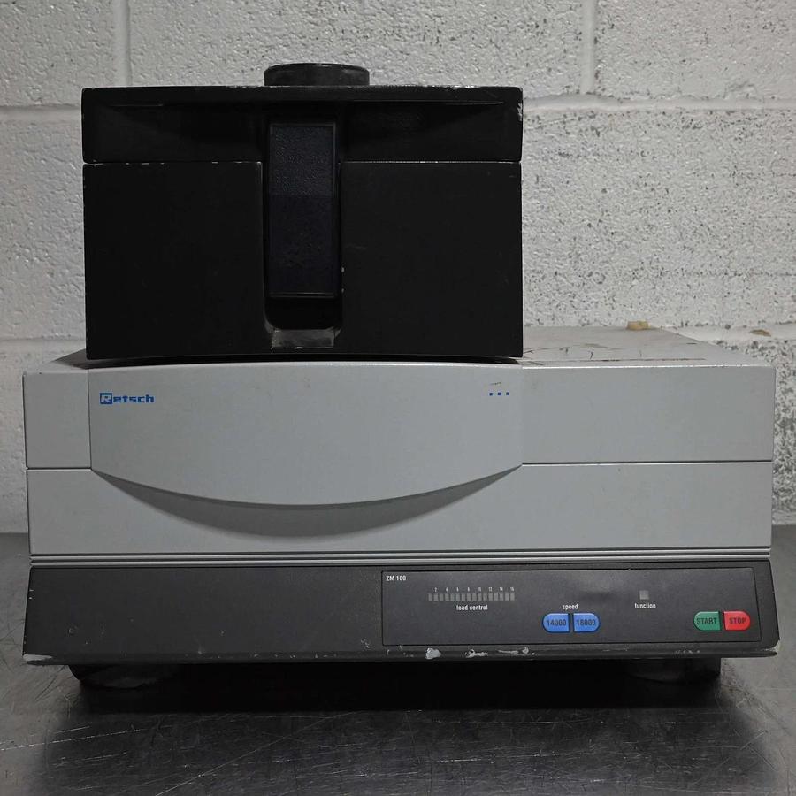 Used Retsch ZM 100 Ultra Centrifugal Laboratory Grinding Mill + Warranty