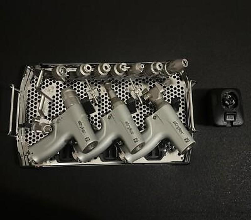 Used Stryker System 9 Surgical Drill Set 