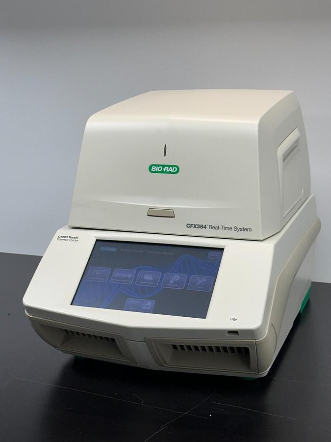 Used Bio-Rad qPCR CFX384 Real-Time 384-well qPCR Detection System C1000
