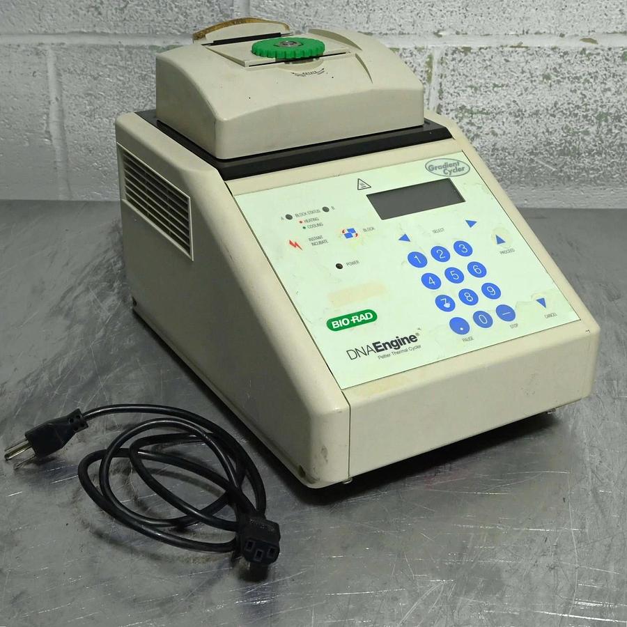 Used Bio-Rad PTC-200 DNA Engine Gradient Cycler 0-100 C w/Alpha Unit Block Assembly