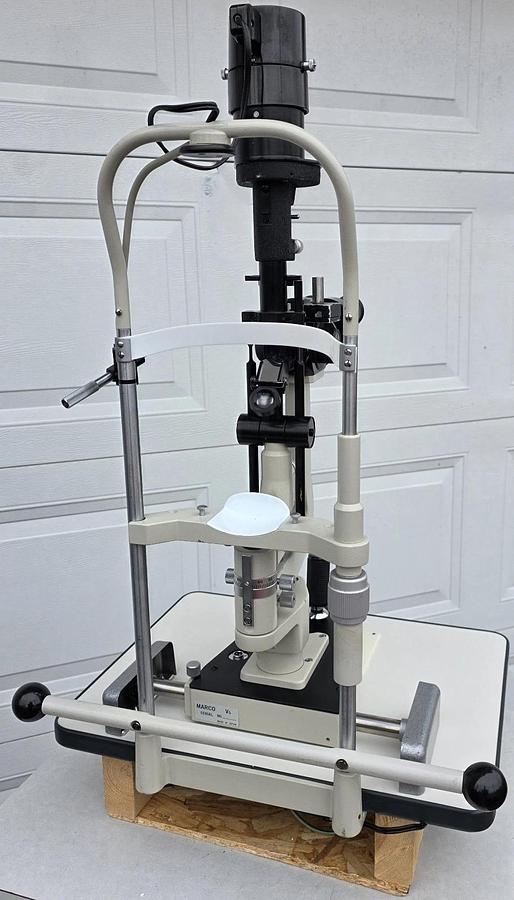 Used Marco VG Slit Lamp with Tonometer, Table Base/Power Attachment - Parts, Repair