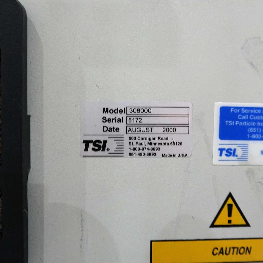 Used TSI 3080 Electrostatic Classifier 308000 / 10 to 10000 VDC