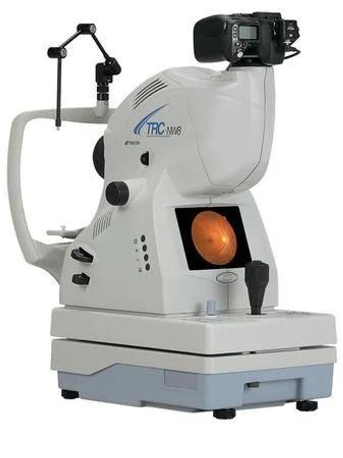 Used Topcon NW8 Fundus Retinal Camera 