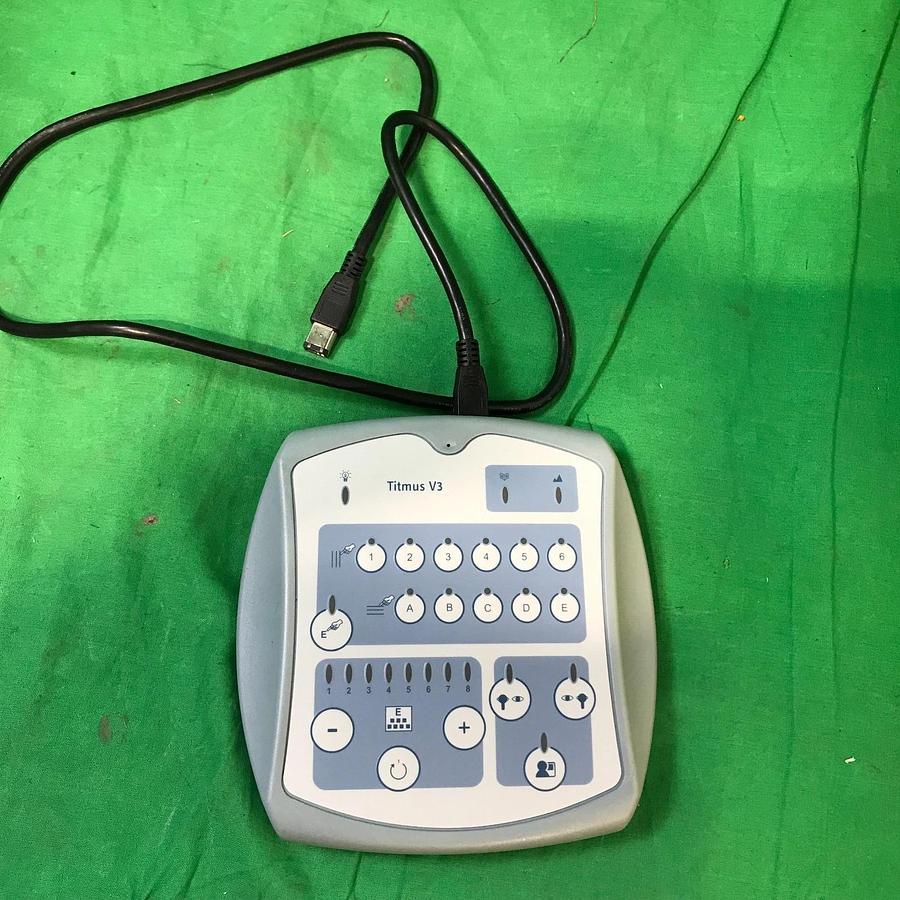Used Honeywell Titmus V3 Vision Screener w/ Control Panel, Case