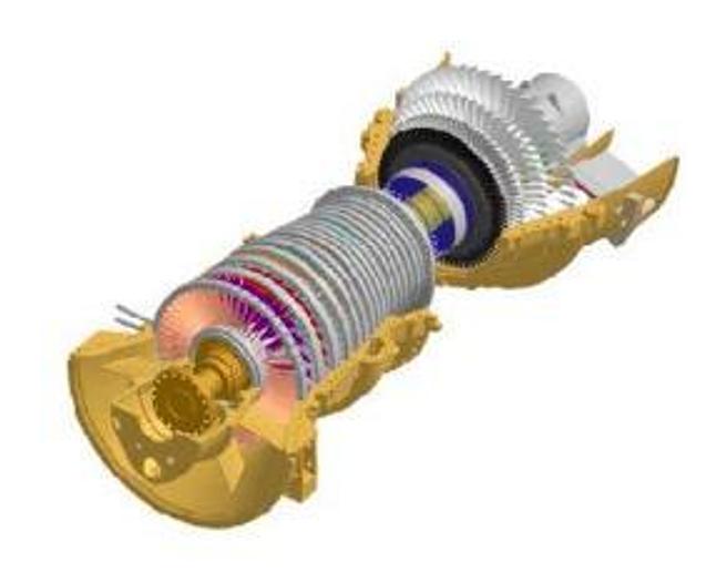 440 MW 2013 New Ansaldo 94.3A4 Natural Gas Turbine