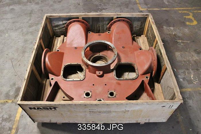 Unused Nash 2BE3 72 Vacuum Pump Endshield Head #33584