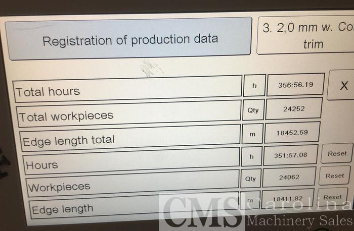 Used 2016 Weeke Vantech 480 & Brandt Ambition 1120 Edgebander